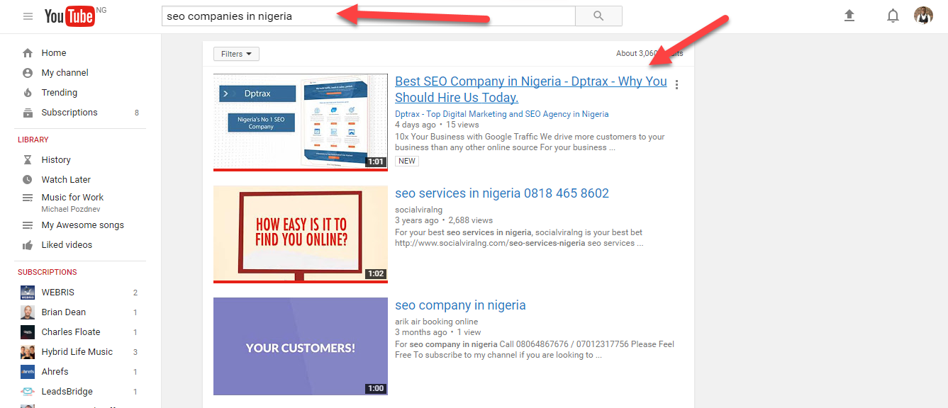 No 1 SEO Compnay in Nigeria